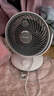 夏普（SHARP)小風(fēng)鈴空氣循環(huán)扇電風(fēng)扇家用小型桌面臺式宿舍臥室辦公室靜輕音抑菌扇葉搖頭臺扇PJ-CA230B-A 曬單實(shí)拍圖