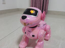 邦沛兒童玩具1-3-6-8歲智能編程機器貓狗6-10-12歲男孩女孩日生日禮物 蒂芙尼粉【智能跟隨+觸摸感應】 曬單實(shí)拍圖