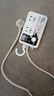 【京東物流】電動(dòng)車插座電瓶車充電保護(hù)器 自動(dòng)斷電防過(guò)充定時(shí)器智能延長(zhǎng)線排插 102保護(hù)器【2插位】0.8米 曬單實(shí)拍圖