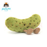 Jellycat趣味酸黃瓜毛絨玩偶安撫玩具食物蔬菜公仔娃娃生日七夕情人節(jié)禮物 趣味酸黃瓜 One Size 曬單實(shí)拍圖