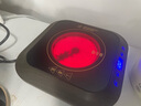 容山堂粗陶側(cè)把壺圍爐煮茶器電陶爐煮茶爐家用炭爐罐罐煮茶壺套裝 小容電陶爐-黑胡桃木紋 曬單實拍圖