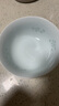 富玉景德鎮陶瓷碗碟自由搭配中式高溫釉下彩玲瓏餐具家用大容量湯面碗 青釉玉牡丹5寸飯碗（拍5發(fā)6） 曬單實(shí)拍圖