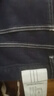 GXG男裝 黑色錐形牛仔褲小腳萊卡彈力不易褪色涼爽 GEX10513833 牛仔藍(lán) L 曬單實(shí)拍圖
