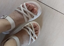 安奈兒兒童涼鞋女2025夏季新款女孩軟底學(xué)生露趾平底時尚公主鞋6275 曬單實拍圖