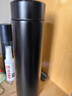 炊大皇 保溫杯 316L醫(yī)用級(jí)不銹鋼茶水分離商務(wù)便攜保溫杯 黑色 490ml 曬單實(shí)拍圖