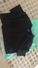 ICH MODE短袖T恤女美式上衣cleanfit2025夏季黑色衣服正肩打底衫修身女裝 黑色 M 曬單實拍圖