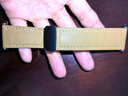 Freeson 適用三星Watch8 Classic真皮表帶智能手表腕帶商務(wù)時(shí)尚表帶舒適透氣【頭層牛皮-磁吸表扣】棕色 曬單實(shí)拍圖