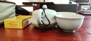 蘇氏陶瓷 汝窯茶具套裝忠義茶壺開片可養(yǎng)金線一壺兩茶杯整套功夫茶具J0137 曬單實拍圖