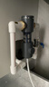 海爾（Haier）前置過濾器全屋家用凈水器HP-05升級迭代款40微米雙網(wǎng)反沖洗大通量管道過濾器 全屋家用凈水器 曬單實(shí)拍圖
