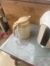 膳魔師（THERMOS）2023新款日本膳魔師家用保溫水壺大容量真空不銹鋼熱水瓶 TTB2001 乳白色 1000ml 2023秋季新款 曬單實(shí)拍圖