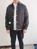 XJSGS官方國際正品牌奢侈男士高端夾克秋季工裝運動(dòng)翻領(lǐng)寬松休閑外套 高檔綠色【現貨速達】 XL 曬單實(shí)拍圖