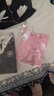森馬（Semir）短袖t恤女寬松涼感上衣夏裝可愛刺繡印花圓領(lǐng)百搭正肩修身套頭衫 W款-玫紅60167 L /165/88A 曬單實(shí)拍圖