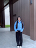 波司登25年輕薄羽絨服女90絨寬松短款顯瘦短款保暖外套B250135326 曬單實(shí)拍圖