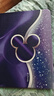 迪士尼（Disney）iPadPro2024保護套Air7蘋(píng)果iPad11平板套暈染星空米奇米妮書(shū)本式帶筆槽防摔軟殼高級感適用情侶款 雙面彩繪皮紋【不帶筆槽】米奇-441843Y iPad 9/8/7代(10.2英寸) 曬單實(shí)拍圖