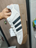 adidas「小鋸齒」D-PAD CLASSIC休閑美高風復古籃球板鞋阿迪達斯   淺灰/黑色/淺猩紅   42 曬單實拍圖