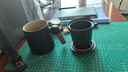 京東京造茶杯便攜式黑陶茶泡茶壺茶杯功夫茶具辦公杯隨身茶壺容量400ml 曬單實拍圖