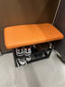 日式入戶(hù)門(mén)口鞋架家用可坐穿鞋凳子玄關(guān)鞋柜一體進(jìn)門(mén)收納凳子鐵藝 橘色貓抓皮丨80cm【防刮耐磨 質(zhì)保十年】 曬單實(shí)拍圖