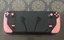 南笙藝 適用 Steam Deck 防滑貼保護套貼紙掌機手柄吸汗配件 游戲機貼 主機保護貼 LCD OLED Steam Deck 防滑貼專業(yè)版 - 粉色 曬單實拍圖