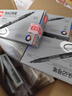 得力（deli）0.5mm/1.2mm小雙頭記號筆會(huì )議簽字 兒童學(xué)生馬克筆勾線(xiàn) 混色6黑3紅3藍 12支/盒  6823 曬單實(shí)拍圖