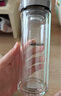 希諾雙層玻璃杯男家用商務(wù)辦公泡茶杯子過(guò)濾車(chē)載水杯XN-9302 345mL 曬單實(shí)拍圖