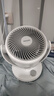 飛利浦（PHILIPS）電風(fēng)扇家用空氣循環(huán)扇大風(fēng)量桌面臺(tái)式電扇搖頭小風(fēng)扇循環(huán)對(duì)流換氣扇輕音節(jié)能落地扇ACR2122DA白+灰 曬單實(shí)拍圖