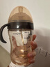 世喜嬰兒奶瓶10個(gè)月以上ppsu寶寶仿母乳斷奶奶嘴300ml帶重力球手柄 曬單實(shí)拍圖