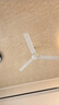艾美特（AIRMATE）吊扇電風(fēng)扇家用客廳1.4米56吋樓頂扇大風(fēng)力吸頂電風(fēng)扇工業(yè)工廠宿舍銅芯電機(jī)風(fēng)扇 帶調(diào)速器 FZ5613 曬單實(shí)拍圖