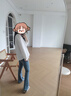 Olrain歐芮兒拼接花邊領(lǐng)氣質(zhì)法式襯衫女裝秋季2025新款宮廷風(fēng)長袖上衣 米白色 L 曬單實拍圖