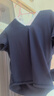 悅步網(wǎng)球服運(yùn)動套裝女修身短袖Polo衫羽毛球訓(xùn)練健身衣速干跑步短褲裙 套裝【藏青色上衣+藏青色褲裙】 L 曬單實(shí)拍圖