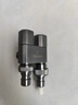 潛水艇（Submarine）F408M一進二出三通角閥黃銅雙把雙控4分/6分通用自帶止水針槍灰色 曬單實拍圖