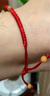 本命年馬太歲手繩紅繩手鏈男女桃木壓驚屬鼠牛兔蛇朱砂轉運珠2026 生肖【雞】 成人款 曬單實(shí)拍圖