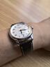 浪琴（LONGINES）名匠系列 男士鱷魚皮表帶+精鋼鍍銠折疊扣L682109799 曬單實拍圖