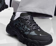 斐樂(lè )（FILA）官方男鞋貓爪6老爹鞋運動(dòng)鞋2025秋季新款鞋子黑色休閑鞋 黑/影黑灰-BD 41 曬單實(shí)拍圖