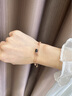 法蔻（farcoko）瑪瑙小蠻腰項(xiàng)鏈女玫瑰金色時(shí)尚吊墜鎖骨鏈七夕情人節(jié)禮物送女友 【全國(guó)倉(cāng)直發(fā)】瑪瑙小蠻腰-項(xiàng)鏈 曬單實(shí)拍圖