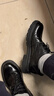 千百度（C.BANNER）男鞋牛皮商務(wù)休閑德比鞋休閑舒適系帶男士皮鞋 黑色 40  曬單實(shí)拍圖