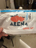 阿瑞娜（arena）PU雙材質(zhì)涂層泳帽男女通用專(zhuān)業(yè)游泳帽彈力舒適 白色 曬單實(shí)拍圖