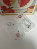 沃德百惠（WORTHBUY）水果盒食品級冰箱食物保鮮收納盒帶蓋分格密封儲物盒 兩個裝 曬單實拍圖