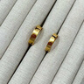 中國(guó)黃金（CHINA GOLD）黃金對(duì)戒足金愛(ài)心指紋戒指男女訂婚結(jié)婚情侶戒指送女友七夕禮物 【一對(duì)約13.96g】愛(ài)心指紋對(duì)戒 曬單實(shí)拍圖