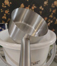 金鑰匙（GOLDEN KEY）不銹鋼平底加厚水瓢16cm商用水勺水舀大湯勺GK-SS160 曬單實(shí)拍圖