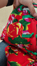 贏(yíng)一貝（Yingyibei）東北大花棉襖寶寶冬季連體棉服周歲嬰兒衣服冬裝加絨加厚軍棉大衣 大花哈衣含帽子 80 曬單實(shí)拍圖