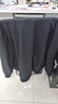 JEEP SPIRIT300斤棒球服男士春秋季特大碼夾克外套胖子加肥加大休閑寬松上衣 漫暮黑 6XL 建議220-239斤 曬單實(shí)拍圖