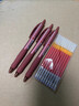 得力紅筆學(xué)生專(zhuān)用紅色中性筆教師老師批改作業(yè)標記圓珠筆紅色水筆按動(dòng)式簽字筆速干順滑子彈頭0.5mm 【按動(dòng)臻順滑】3支（送20支筆芯) 曬單實(shí)拍圖