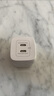 貝爾金（BELKIN）氮化鎵充電器 65W蘋(píng)果充電器 雙口Type-C快充 蘋(píng)果手機(jī)iPhone macbook充電頭 便攜 WCH013 曬單實(shí)拍圖