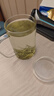 雅集男士透明玻璃杯耐熱玻璃泡茶杯辦公室家用茶水分離帶過(guò)濾水杯 曬單實(shí)拍圖