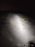 TDGO摩托車(chē)led射燈超亮強光燈電動(dòng)車(chē)輔路黃白光切線(xiàn)輔助燈爆閃大燈 7珠-1對只帶強光+黃光燈罩 曬單實(shí)拍圖