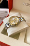 歐品客金表女時(shí)尚氣質(zhì)瑞士手表女士名牌機械表夜光防水情人節禮物送老婆 福到了-帶鑒定證書(shū)-機械金白女 曬單實(shí)拍圖