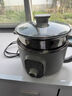 揚子電煮鍋多功能蒸煮兩用304不銹鋼內膽電蒸鍋家用多用途鍋0涂層宿舍小火鍋小電鍋3L容量蒸煮一體鍋 3L 配蒸籠【0涂層304內膽】 曬單實(shí)拍圖