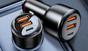 紐曼（Newmine）車(chē)載充電器大功率超級快充支持蘋(píng)果華為VIVO小米OPPO車(chē)用快充 P6S 曬單實(shí)拍圖
