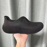 卡賓男鞋夏季新款3D打印一體成型輕便網(wǎng)面鞋男百搭時(shí)尚休閑鞋子男潮鞋 黑色 41 【標(biāo)準(zhǔn)皮鞋尺碼】 曬單實(shí)拍圖