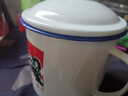 贏(yíng)容超大號搪瓷杯子大號茶缸懷舊搪瓷杯茶缸帶蓋串串火鍋搪瓷杯子 16cm有蓋3000毫升 隨機語(yǔ)錄款1個(gè) 曬單實(shí)拍圖